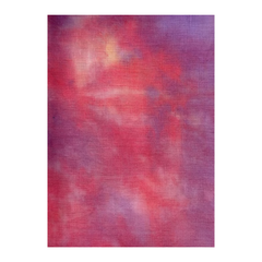 Fiberlicious 40 ct Hand Dyed Linen Cross Stitch Fabric - Embercloud
