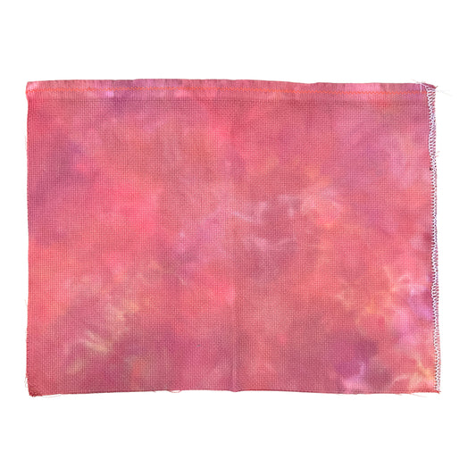 16 ct Fiberlicious Hand Dyed Aida Cross Stitch Fabric - Embercloud