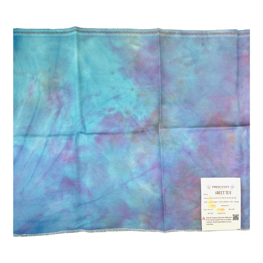 16 ct Fiberlicious Hand Dyed Aida Cross Stitch Fabric - Sweet Tea