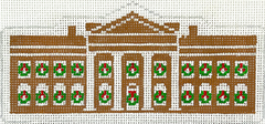 Kate Dickerson Needlepoint Collections Gingerbread Monument White House Needlepoint Canvas