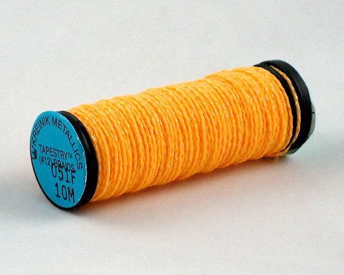 Kreinik Braid #12 - 051F Tangerine