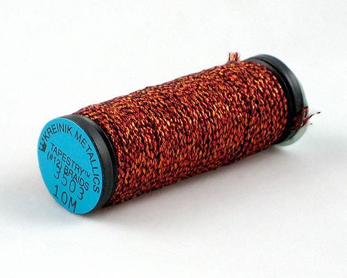 Kreinik Braid #12 - 3503 Red Flamenco