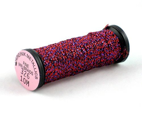 Kreinik Fine Braid #8 - 326 Hibiscus