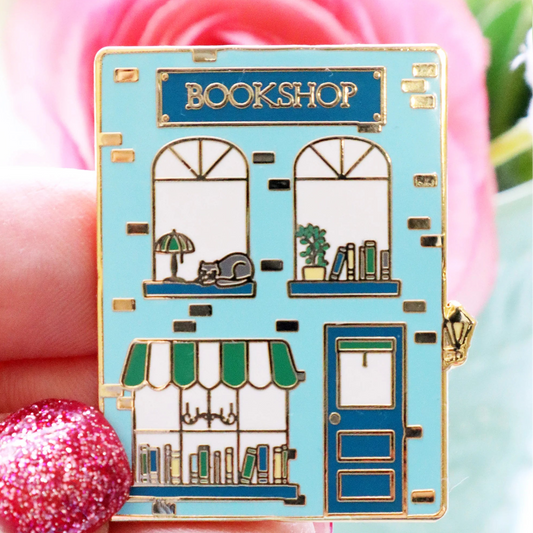 Flamingo Toes Bookshop Needle Minder