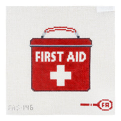 Frances Abel Studio First Aid Case Needlepoint Canvas