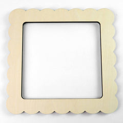 Fraymeworks Scallop Square Needlepoint Stretcher Frame - 8 x 8 inches