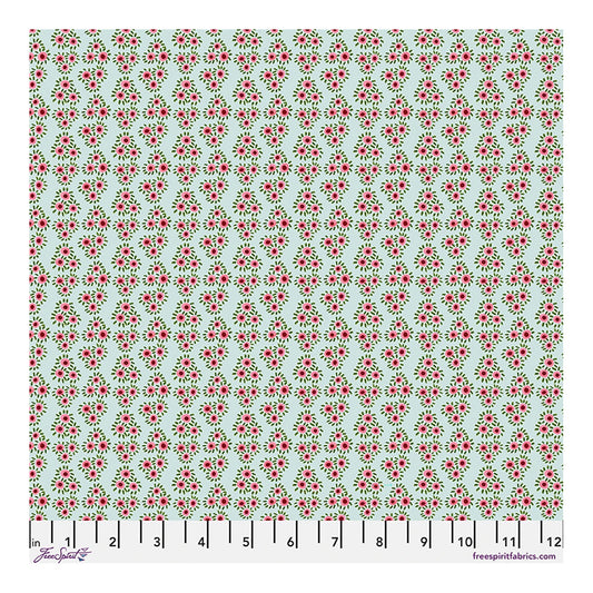 FreeSpirit Fabrics Kristen Katz Rosette Cotton - Mist