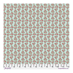 FreeSpirit Fabrics Kristen Katz Rosette Cotton - Mist