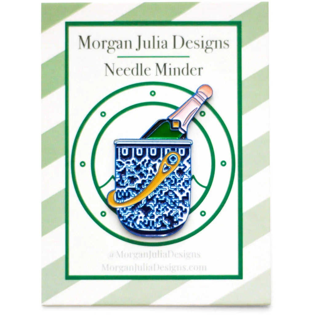 Morgan Julia Designs Ginger Jar Champagne Bucket Needle Minder