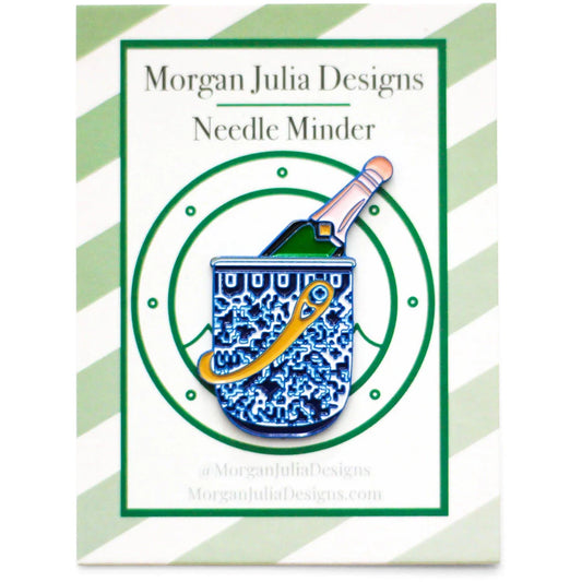 Morgan Julia Designs Ginger Jar Champagne Bucket Needle Minder