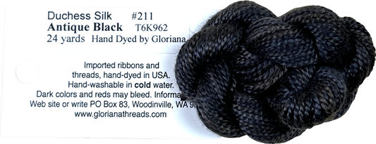 Gloriana Duchess Silk - 211 Antique Black