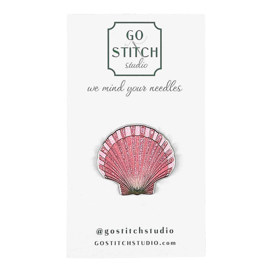 Go Stitch Studio Scallop Seashell Needle Minder