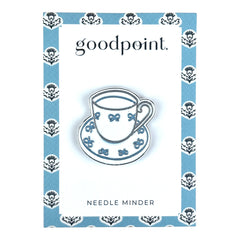Goodpoint Needlepoint Bow Teacup Needle Minder
