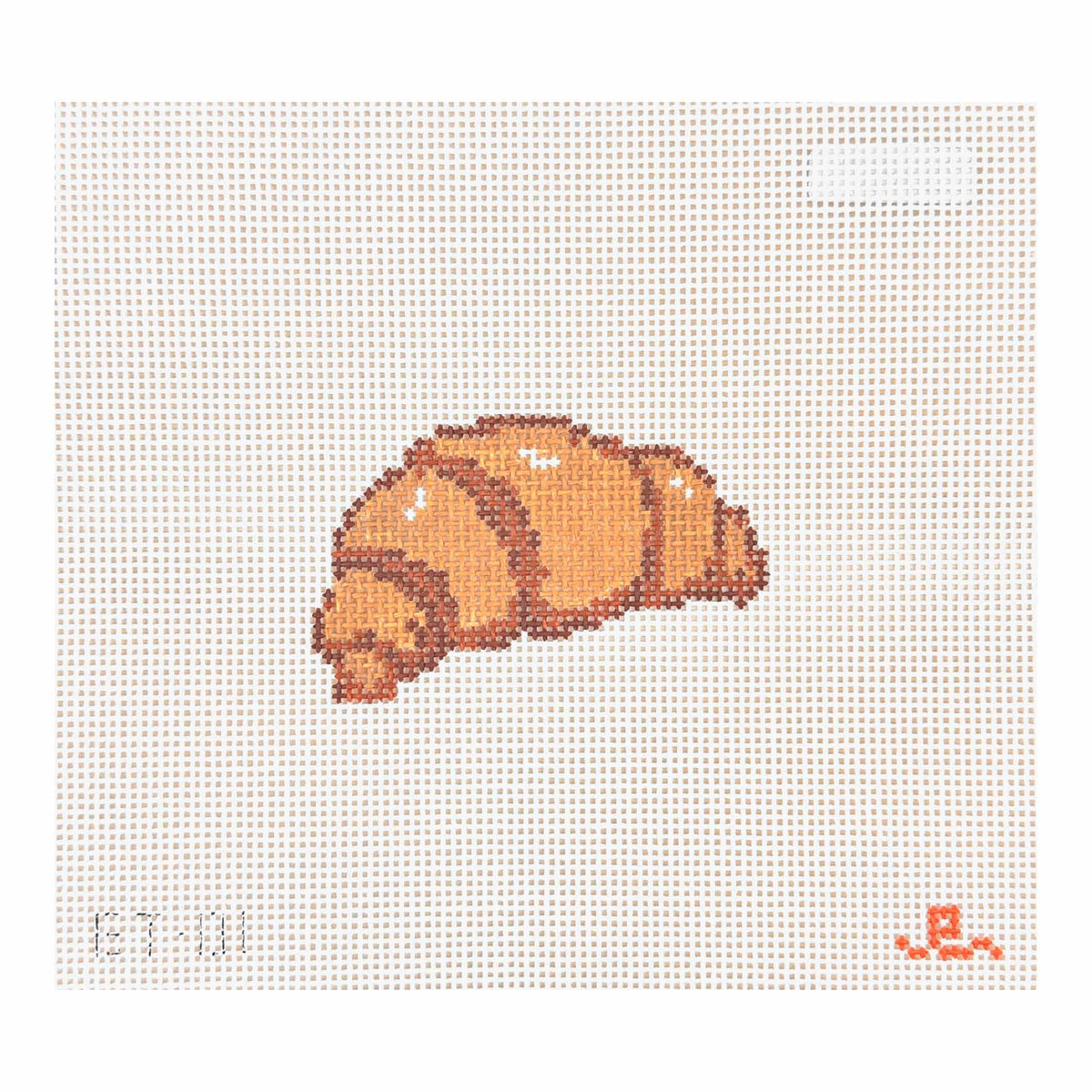 Goodpoint Needlepoint Croissant Needlepoint Canvas