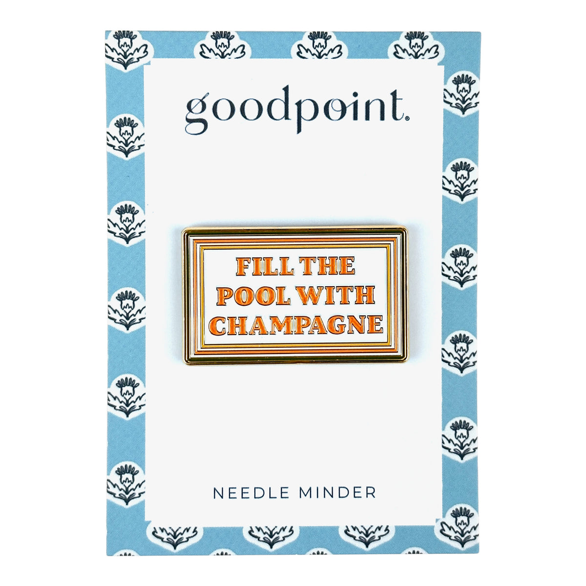 Goodpoint Needlepoint Fill the Pool Needle Minder