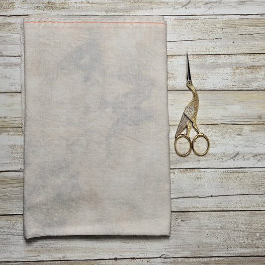 Finishing: 28 ct Linen Cross Stitch Fabric by Lapin Loops - Graveyard Mist