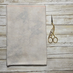 Finishing: 28 ct Linen Cross Stitch Fabric by Lapin Loops - Graveyard Mist