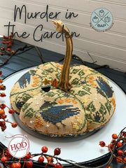 Hands On Design Murder in the Garden Cross Stitch Pattern