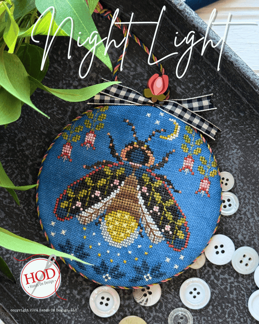 Hands On Design Night Light Cross Stitch Pattern