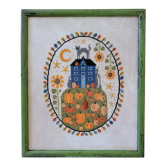 Hello From Liz Mathews House on Pumpkin Hill Cross Stitch Pattern