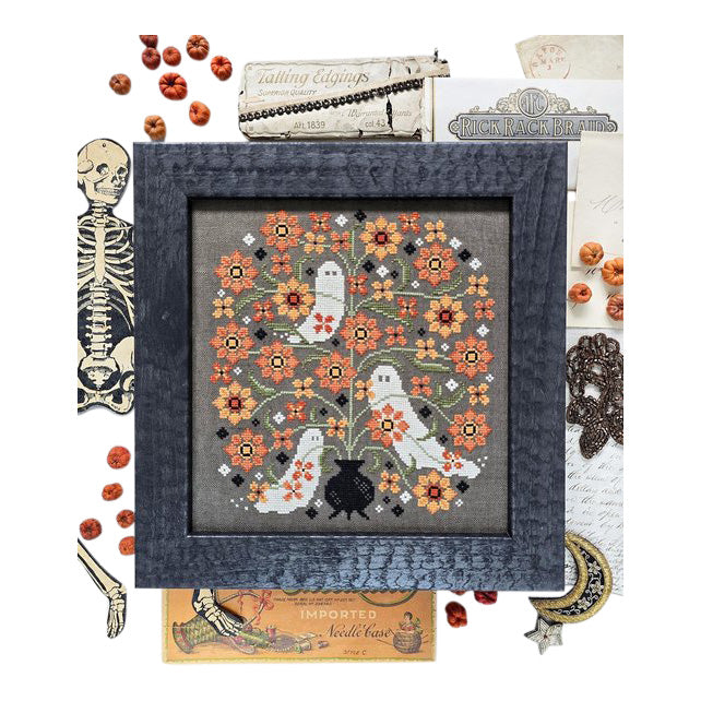 Hello From Liz Mathews Passing Through Cross Stitch Pattern