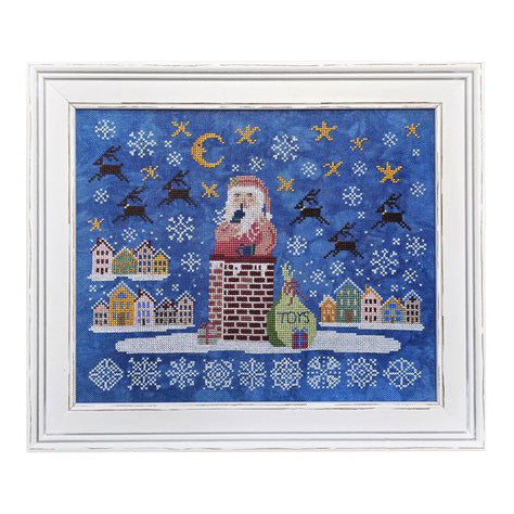 Hello From Liz Mathews View from Above Cross Stitch Pattern