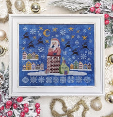 Hello From Liz Mathews View from Above Cross Stitch Pattern