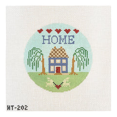 Hello Tess Home Love Needlepoint Canvas