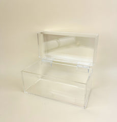 Hinged Acrylic Hinged Box - 8 x 3.5