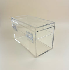 Hinged Acrylic Hinged Box - 8 x 3.5
