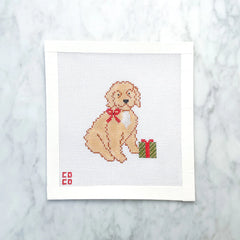Coco Frank Doodle Needlepoint Canvas
