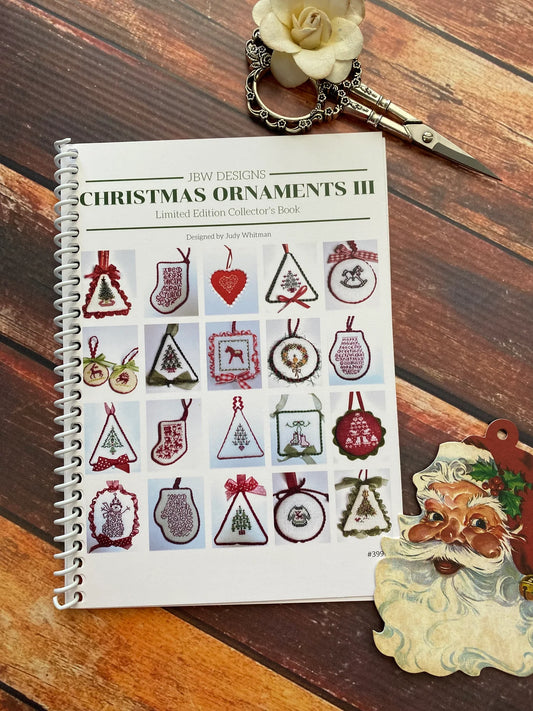 JBW Designs Christmas Ornaments Collection III Cross Stitch Pattern