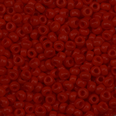 Sundance Designs Seed Bead Size 11 - 407 Orange Red