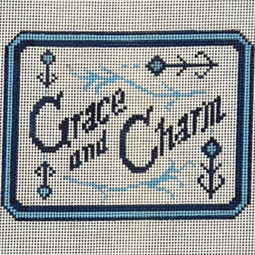 The Gingham Stitchery Kirkland Design Studios Grace & Charm Needlepoint Canvas
