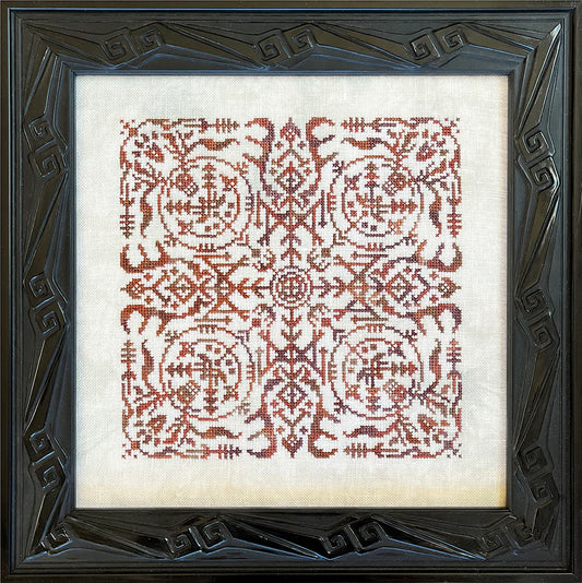 Ink Circles New Alchemy Wisdom Cross Stitch Pattern