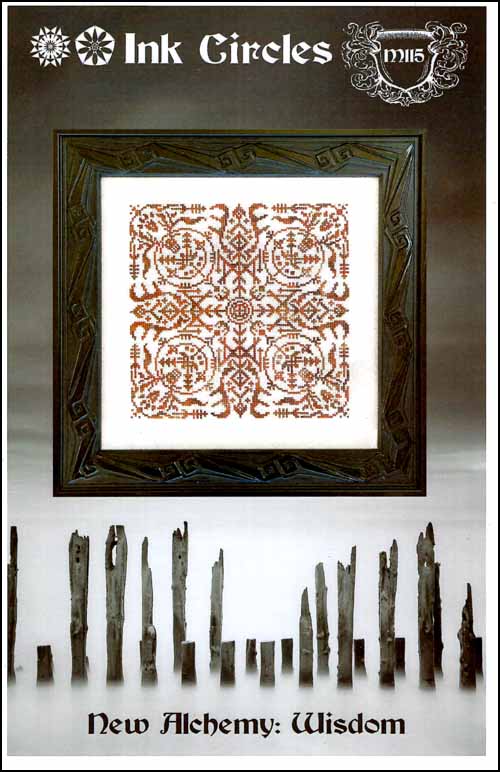 Ink Circles New Alchemy Wisdom Cross Stitch Pattern