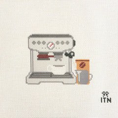 Ivy Thread Espresso Time Needlepoint Canvas