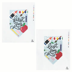 Ivy Thread First and Last Day of School Banner Set Needlepoint Canvas