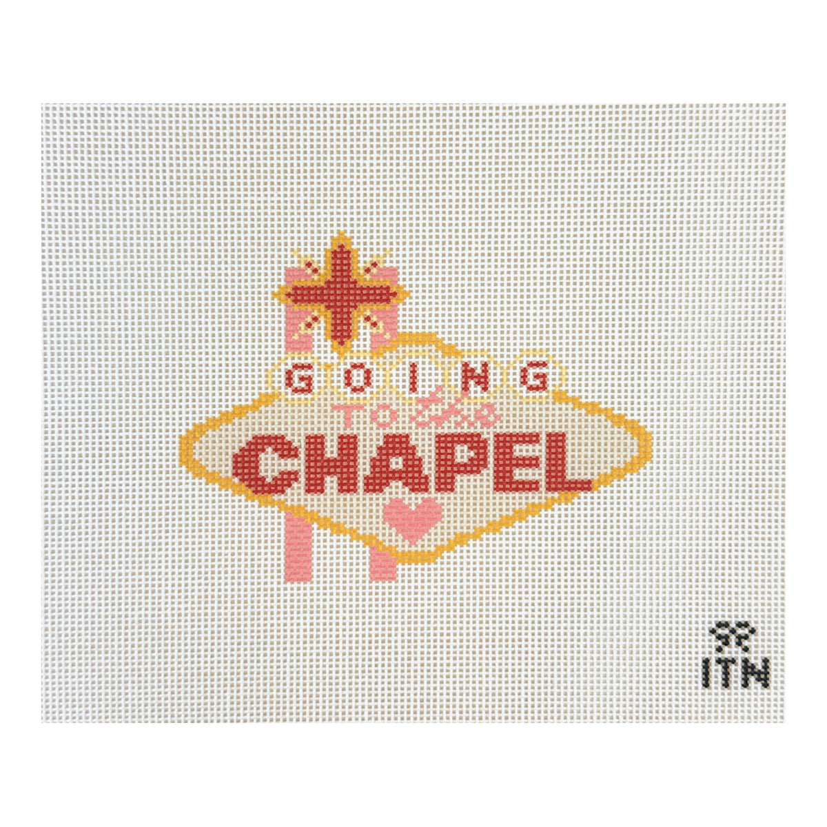 Ivy Thread Going to the Chapel Needlepoint Canvas