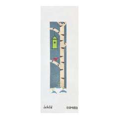 J. Child Designs Birch Tree Bookmark Needlepoint Canvas