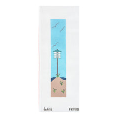 J. Child Designs Birdhouse on Sand Dune Bookmark Needlepoint Canvas