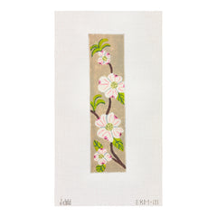 J. Child Designs Dogwood Bookmark Needlepoint Canvas