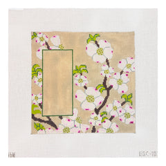 J. Child Designs Dogwood Eyeglass Case Needlepoint Canvas