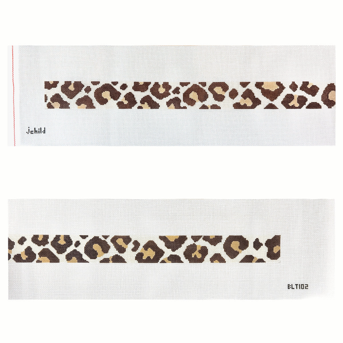 J. Child Designs Leopard Belt Needlepoint Canvas