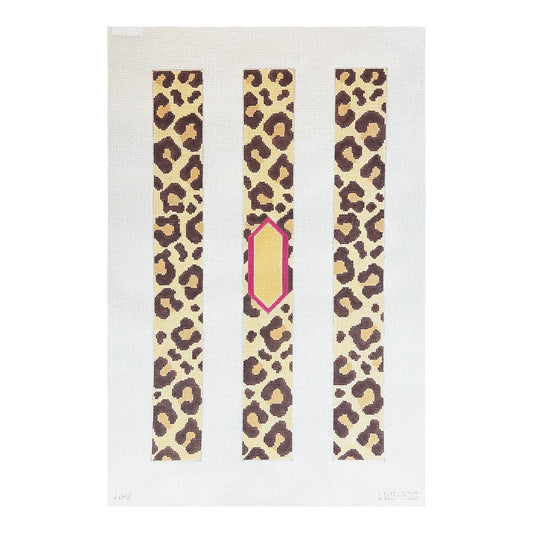 J. Child Designs Leopard Luggage Strap Needlepoint Canvas