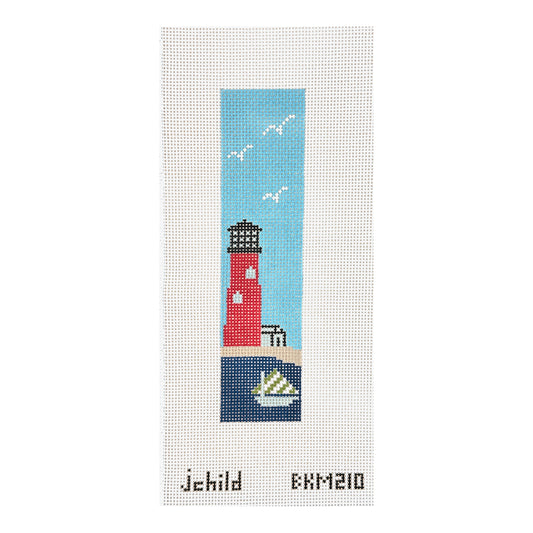 J. Child Designs Lighthouse Bookmark Needlepoint Canvas