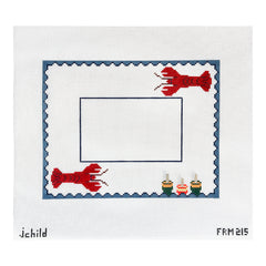 J. Child Designs Lobster Frame Needlepoint Canvas