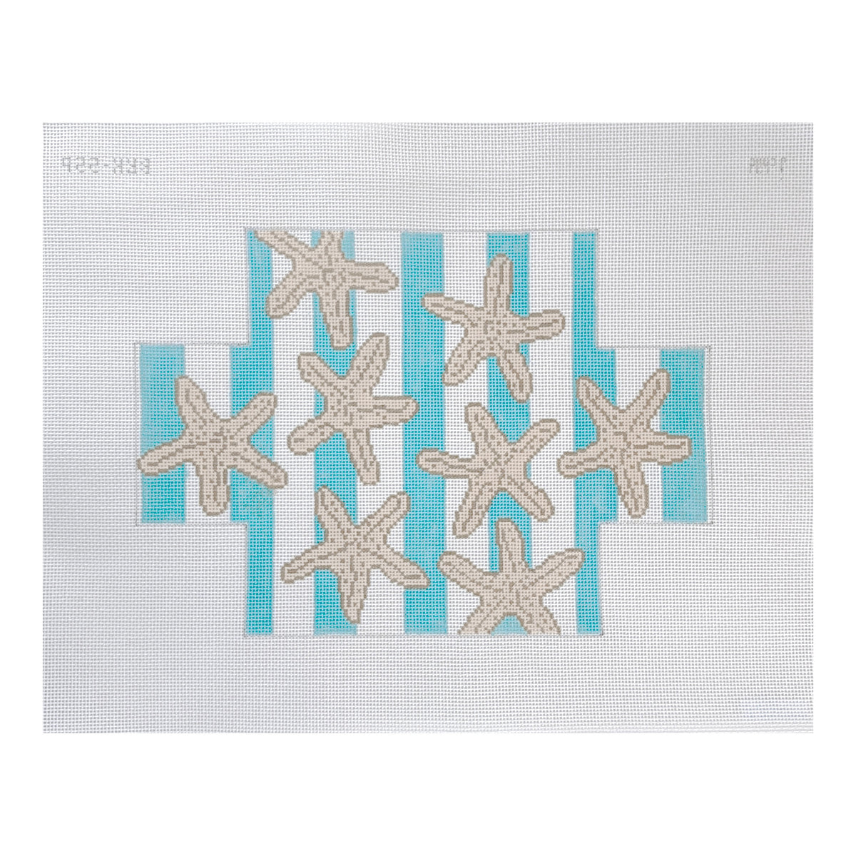 J. Child Designs Starfish Brick Needlepoint Canvas