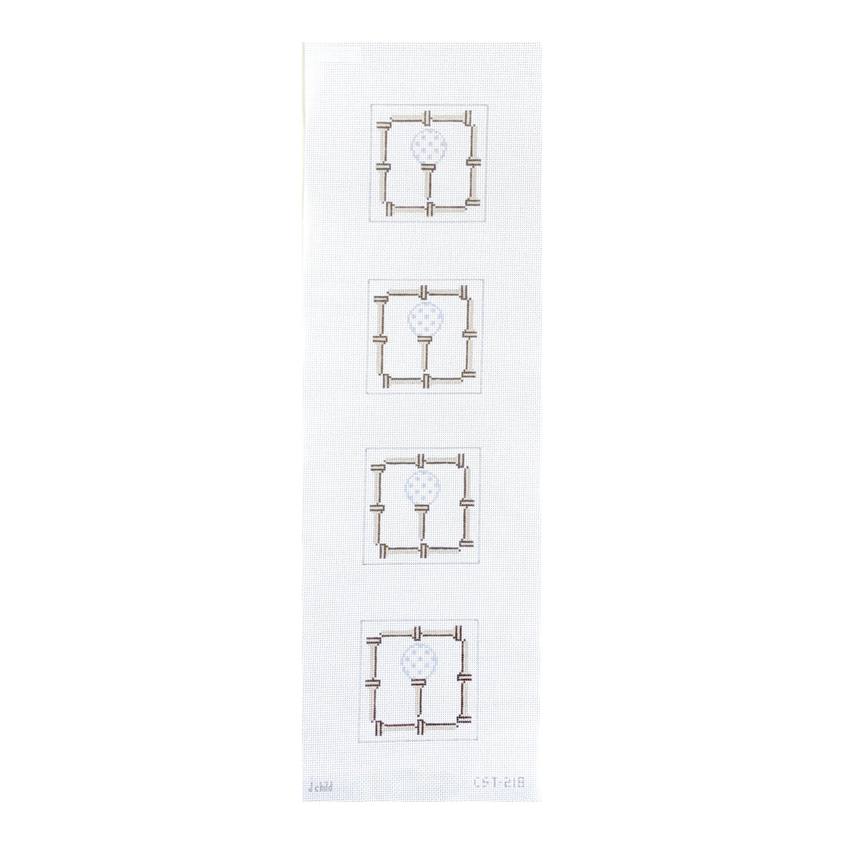J. Child Designs Tee'd Up Coaster Needlepoint Canvas
