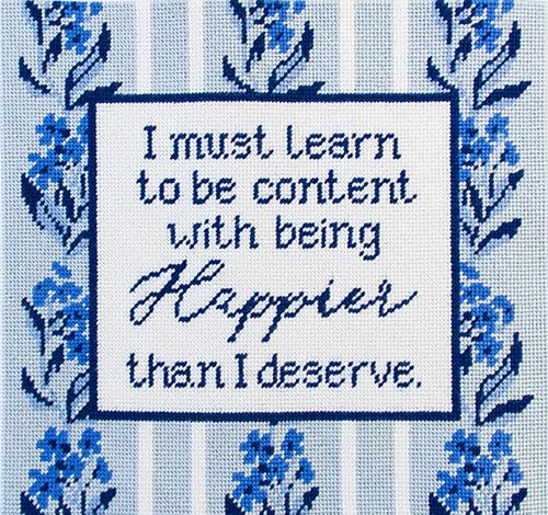 Needlepoint To Go Jane Austen - Content Needlepoint Canvas